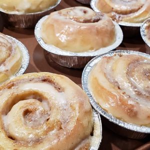 Cinnamon Rolls by the 1/2 dozen